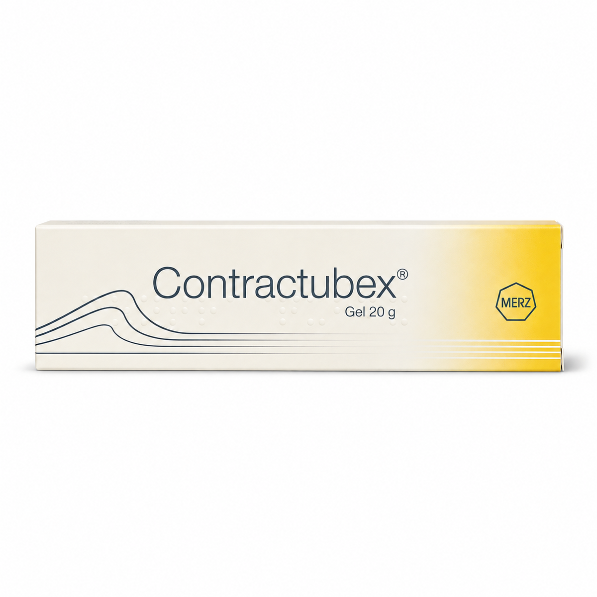 Contractubex Scar Gel 20g English label product box