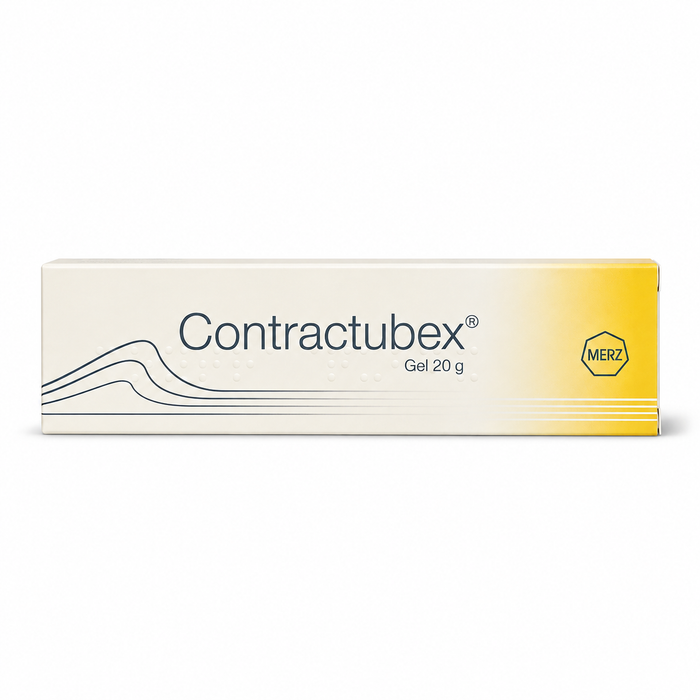 Contractubex Scar Gel 20g English label product box